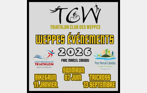 WEPPES ÉVÈNEMENTS 2026 !